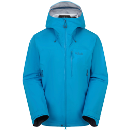 Pánska bunda Rab Firewall Mountain Jacket modrá