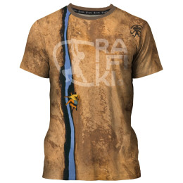 Pánske tričko Rafiki Piton béžová rust