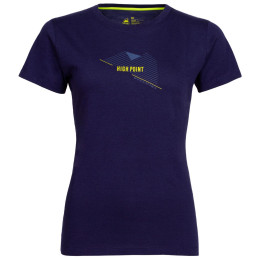 Dámske funkčné tričko High Point Atlas Lady T-shirt tmavomodrá Dark Blue