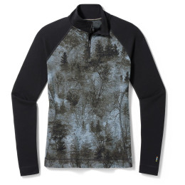 Dámske funkčné tričko Smartwool W Classic Thermal Merino BL 1/4 ZB