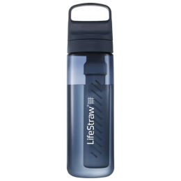 Filtračné fľaša LifeStraw Go 2.0 Water Filter Bottle 650 ml tmavomodrá Aegean Sea
