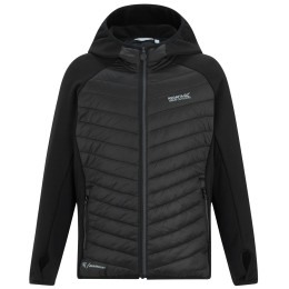 Detská bunda Regatta Junior Andreson Hybrid Black/Sealgr čierna/sivá Black/Sealgr