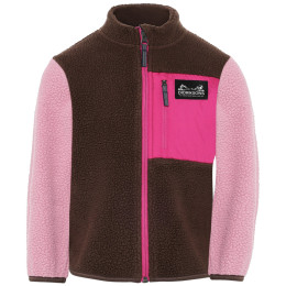Detská mikina Didriksons Anten Kids Fullzip 2 Oyster Pink ružová Oyster Pink