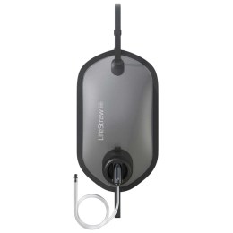 Filtračné fľaša LifeStraw Peak Gravity Filter System 8L čierna Dark Grey