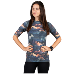 Dámske funkčné tričko Drexiss All Alpine Peaks Merino Active