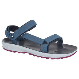 Dámske sandále Lizard W's Super Hike Leather modrá midnight blue/zinfandel red