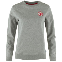 Dámsky sveter Fjällräven 1960 Logo Badge Sweater svetlosivá Grey-Melange