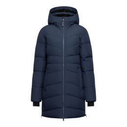 Dámska lyžiarska bunda Dare 2b Glacier Long Jacket tmavomodrá Navy