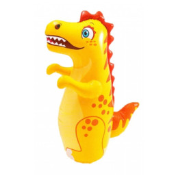 Nafukovací panák Intex 3-D Bop Bags 44669NP žltá