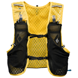 Bežecká vesta Black Diamond Distance 6 Hydration Vest žltá/čierna Soft Ochre