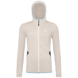 Dámska mikina Ortovox Fleece Hoody W biela White Chalk