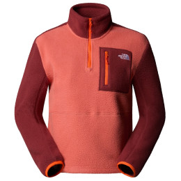 Dámska mikina The North Face W Yumiori 1/4 Zip oranžová/vínová Mars Dust/Sumac/Solar F
