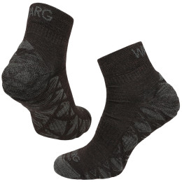 Ponožky Warg Endurance Merino Mid hnedá Brown