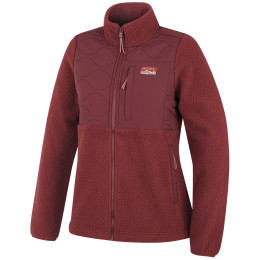 Dámska mikina MOOA Sherpa oranžová terracotta