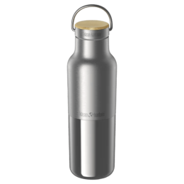 Termoska Klean Kanteen Rise Reflect 16oz (w/ Bamboo Cap) strieborná Brushed Stainless