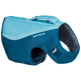 Plávacia vesta pre psa Ruffwear Float Coat™ Life Jacket modrá Deep Blue