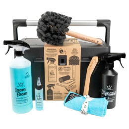 Čistiaca sada Peaty´s Complete Bicycle Cleaning Kit čierna/modrá