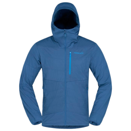 Pánska outdoorová bunda Norrona Lyngen Thermo 100Active Zip Hood tmavomodrá Dark Blue