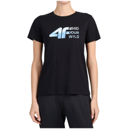 Dámske tričko 4F Tshirt F3496 čierna Deep Black