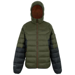 Pánska bunda Regatta Hooded Dalent zelená OliveNgt/Blk