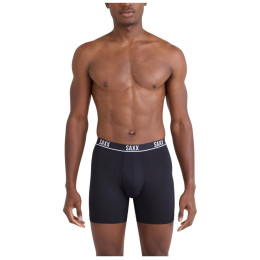Boxerky Saxx Essential Perform Mesh Boxer Brf Fly 3Pk čierna black