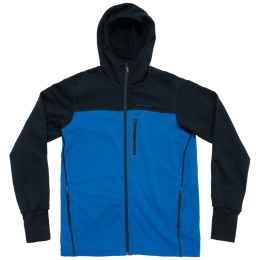 Pánska funkčná mikina Devold Explorer Merino Hooded Jkt Man modrá/čierna Royal/Ink