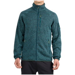 Pánska mikina 4F Fleece M485 zelená Teal Melange