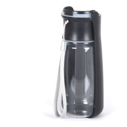 Fľaša pre psa Mountain Paws Folding Dog Water Bottle čierna Black