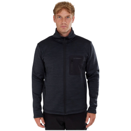 Pánska funkčná mikina Fundango Revolution Fleece Jacket tmavosivá antracit