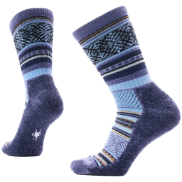 Ponožky Smartwool Everyday Cozy Fair Isle Sweater Crew Soc modrá