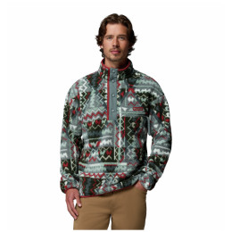 Pánska mikina Columbia Helvetia™ II Printed Half Snap Fleece