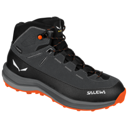 Detské topánky Salewa Mtn Trainer 2 Mid Ptx K šedá 0878 - Onyx/Alloy