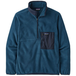 Pánska mikina Patagonia Microdini Pullover 1/2 Zip tmavě modrá