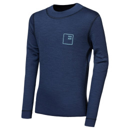 Detské funkčné tričko Sensor Merino DF Logo Up Deep Blue tmavomodrá Deep Blue