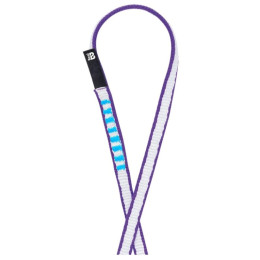 Plochá slučka Beal Airloop 10 mm 120 cm fialová violet