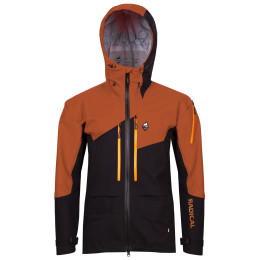 Pánska bunda High Point Radical 4.0 Jacket čierna/oranžová Black/Gold Flame
