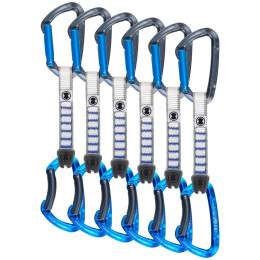 Expresky Skylotec Lime Set Nylon - pack of 6 sivá/modrá Anthracite/Electricblue