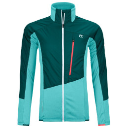 Dámska bunda Ortovox W's Westalpen Hybrid Jacket zelená Pacific Green