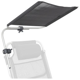 Slnečná strieška Bo-Camp Sunshade tmavosivá Grey