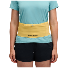 Bežecká ľadvinka Black Diamond Distance Run Belt žltá Soft Ochre