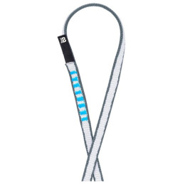 Plochá slučka Beal Airloop 10 mm 60 cm sivá grey