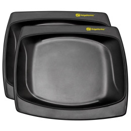 Sada tanierov Ridge Monkey DLX Standard Plate Twin Pack