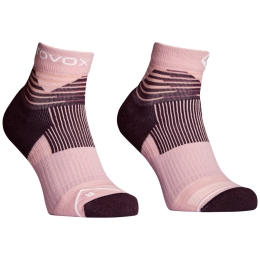 Dámske merino ponožky Ortovox All Mountain Quarter Socks W ružová Dawn Rose