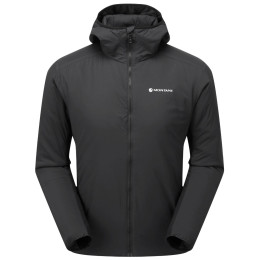 Pánska zimná bunda Montane Sirocco Hoodie čierna BLACK