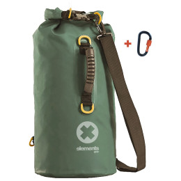 Nepremokavý vak Elements Gear Expedition 2.0 - 5L (1 popruh) zelená