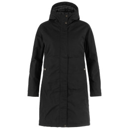Dámsky kabát Fjällräven Kiruna Hydratic Padded Parka W čierna Black