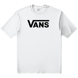Pánske tričko Vans Classic Drop V SS Crew Tee-B biela White/Black