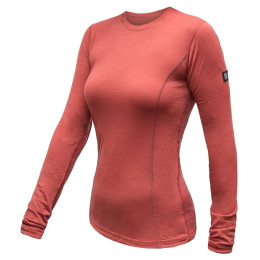 Dámské funkční triko s dlouhým rukávem Sensor Merino Active oranžová terracotta