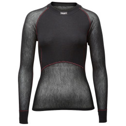 Dámske funkčné tričko Brynje of Norway Lady Wool Thermo light Shirt čierna Black