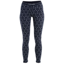 Dámske legíny Icebreaker W Mer 260 Vertex Leggings First Snow tmavě modrá